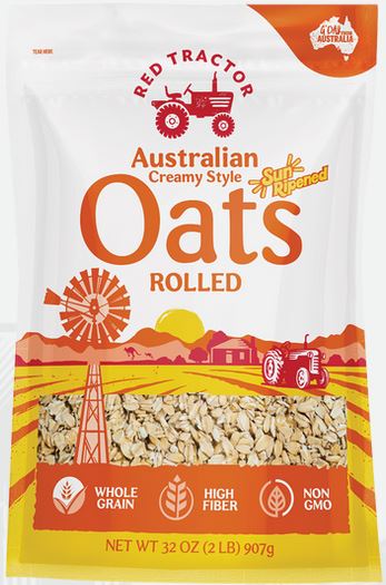 Red tractor foods oats